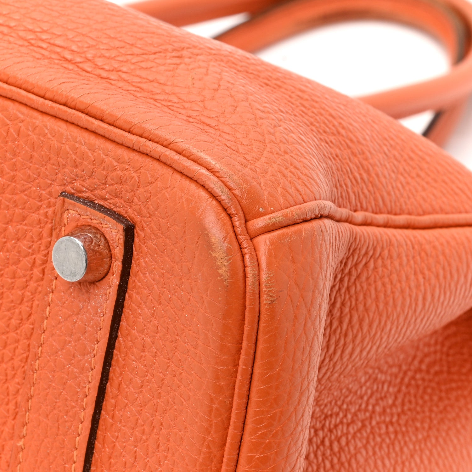 Hermes Togo BIRKIN 35 Orange 14 of 17