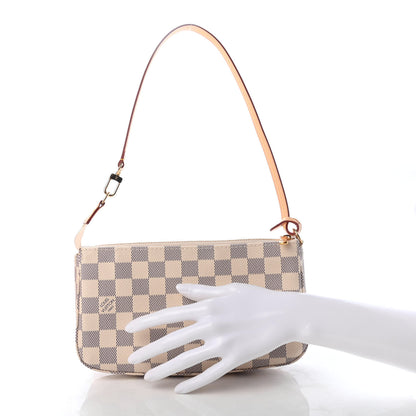 Louis Vuitton Damier Azur Pochette Accessories NM 2 of 8
