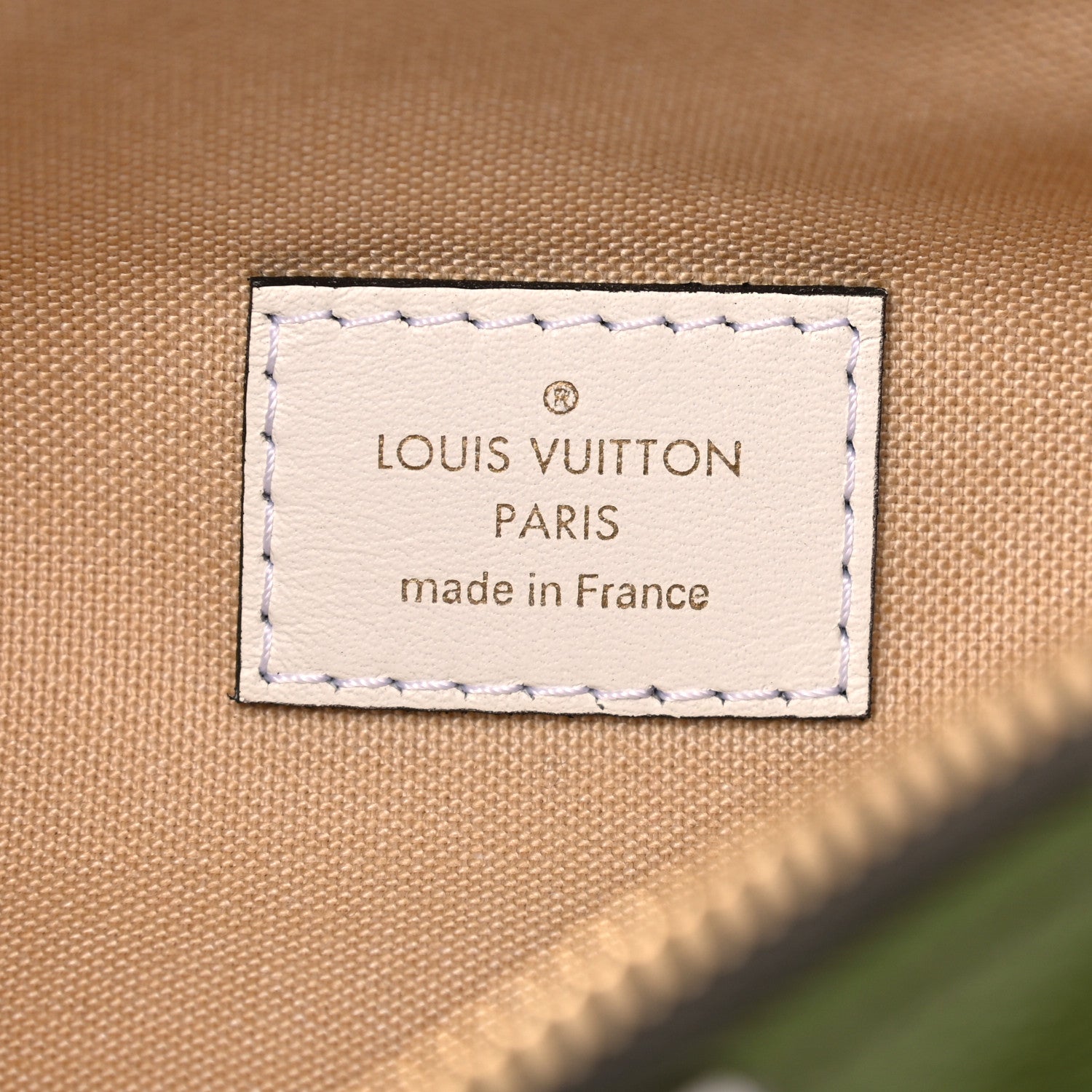 Louis Vuitton Monogram Giant Bumbag Kaki Beige 6 of 9