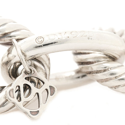 David Yurman Sterling Silver 17mm Extra Large Oval Link Bracelet 3 of 3