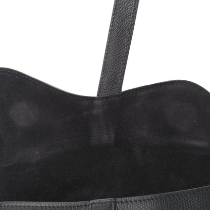 Christian Dior Grained Calfskin Saddle Belt Bag Black 9 of 9