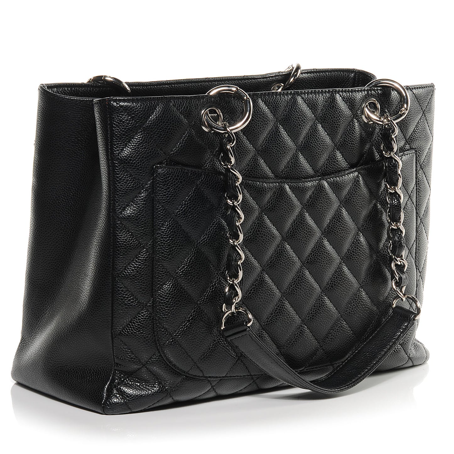 Caviar Grand Shopping Tote GST Black