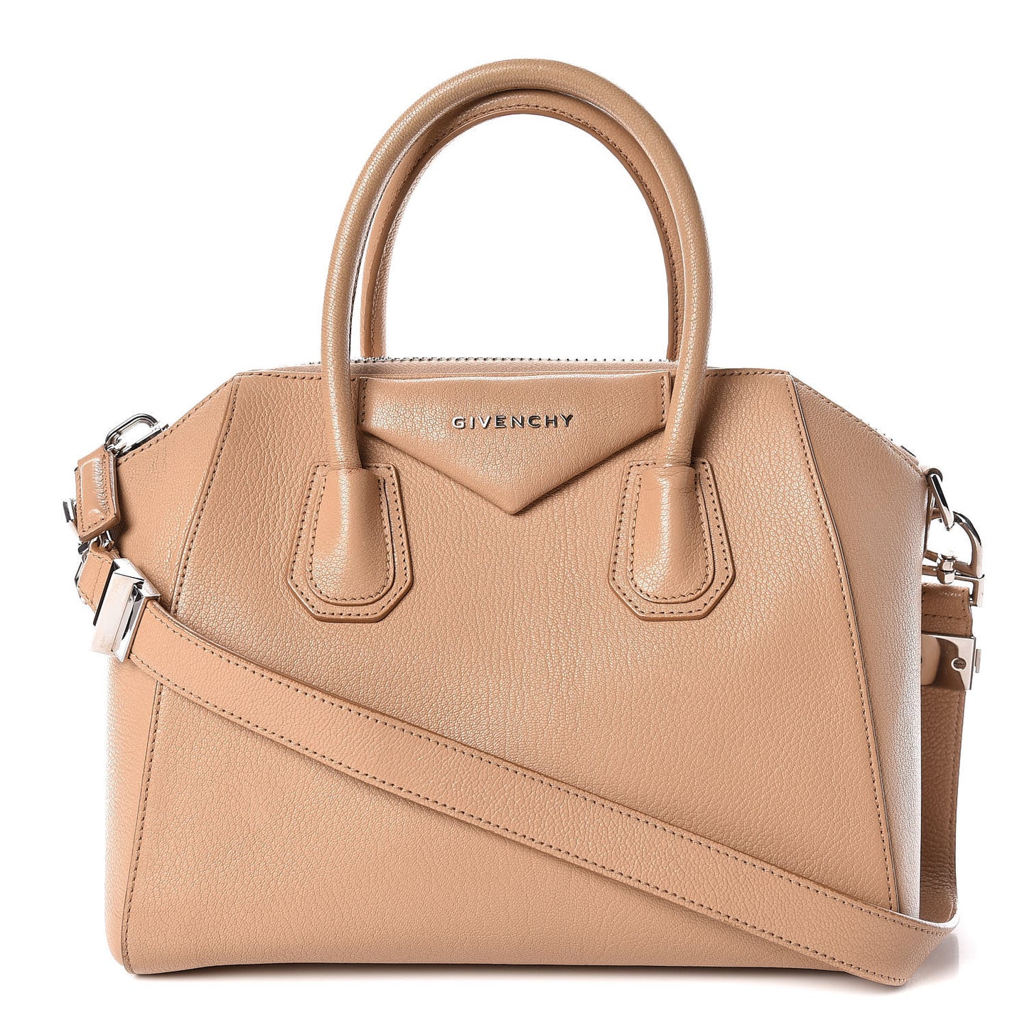 Sugar Goatskin Small Antigona Nude