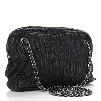 Prada Nappa Gaufre Satchel Black 2 of 11