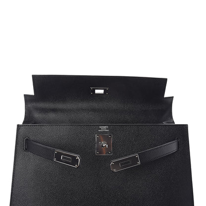 Hermes Epsom Kelly Sellier 32 Black 8 of 36