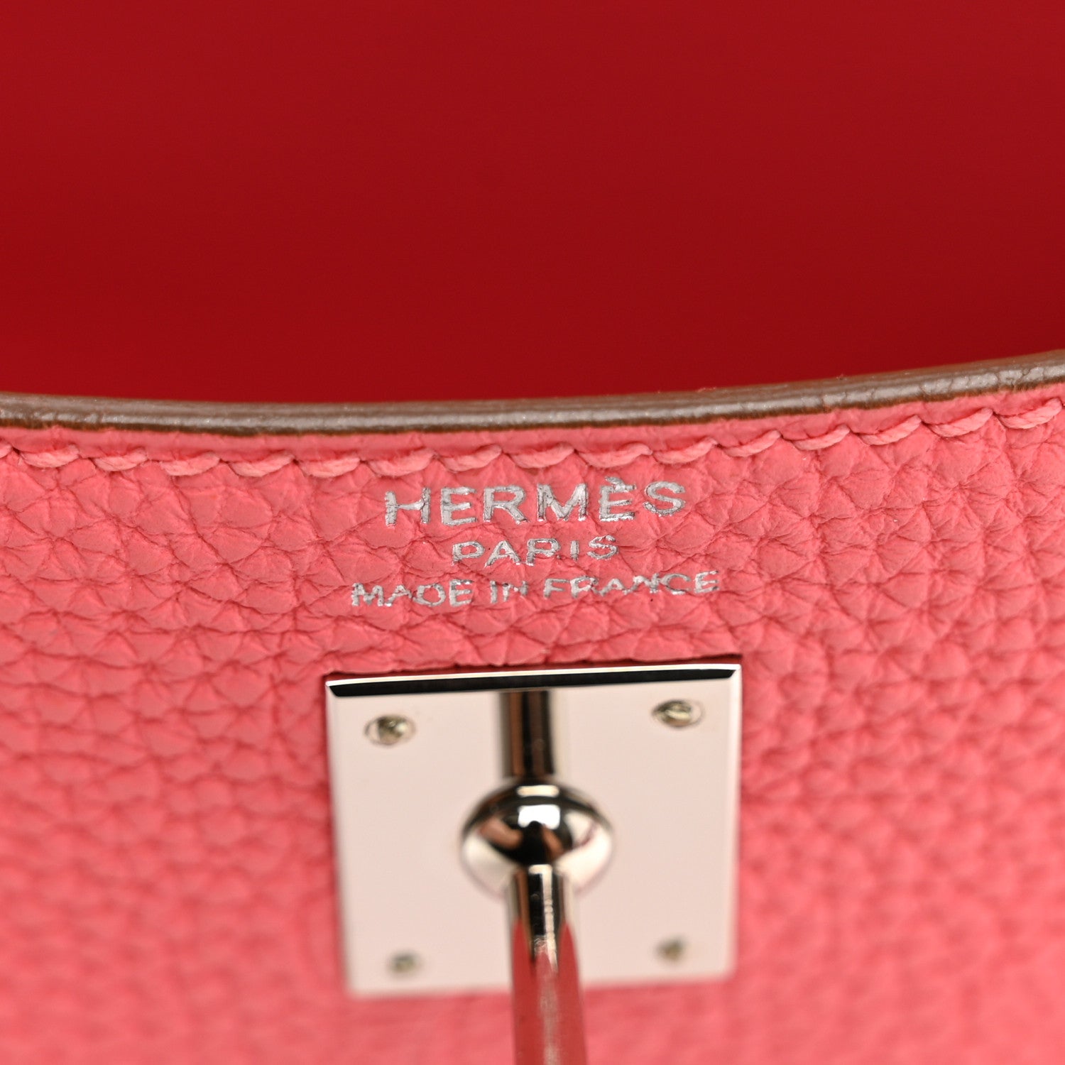Hermes Togo Kelly Retourne 25 Rose Lipstick 5 of 14