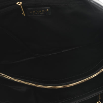 Chanel Lambskin Quilted Large Tote Black 5 of 10