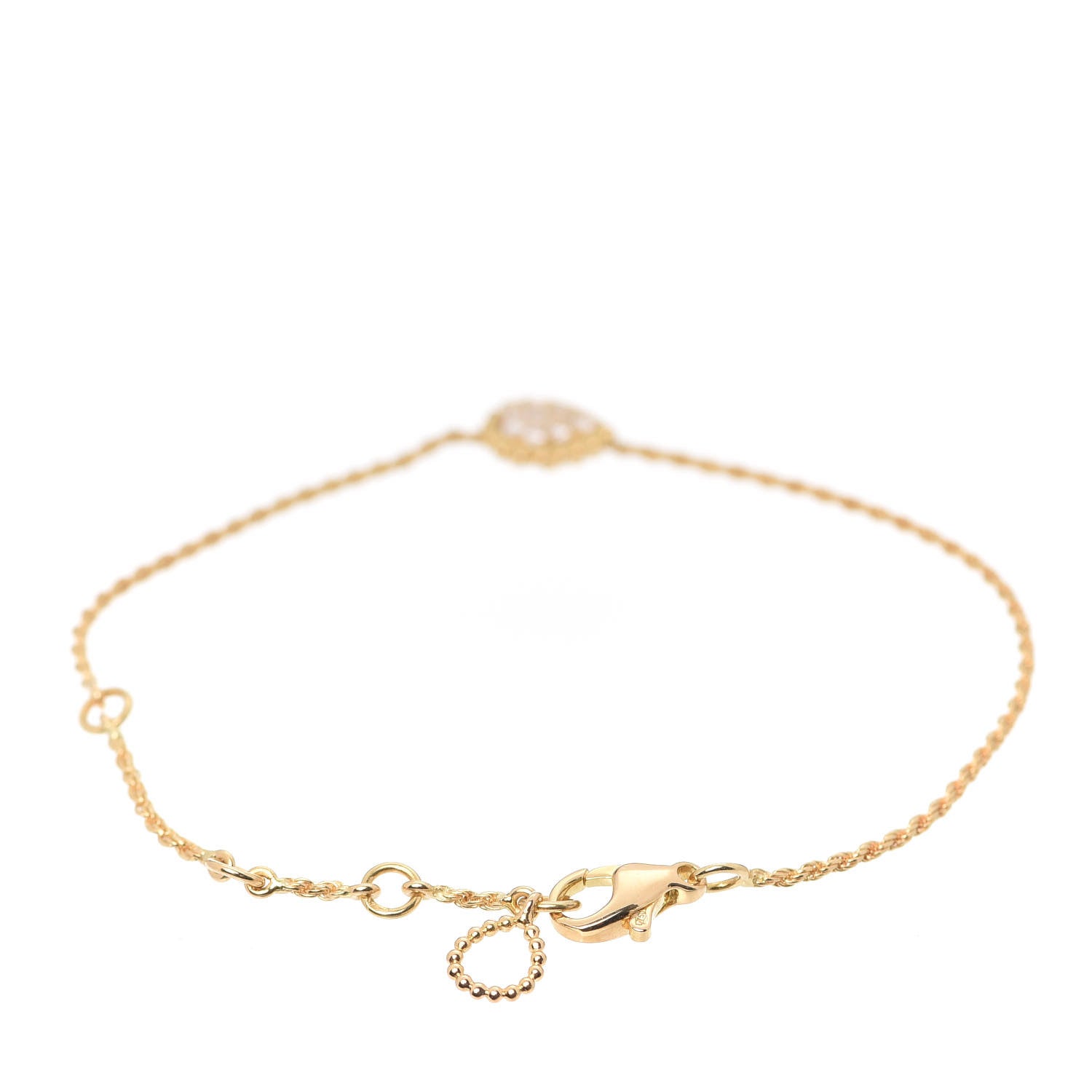 Boucheron 18K Yellow Gold Diamond XS Serpent Boheme Bracelet 3 of 6