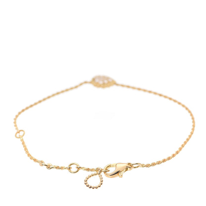 Boucheron 18K Yellow Gold Diamond XS Serpent Boheme Bracelet 3 of 6