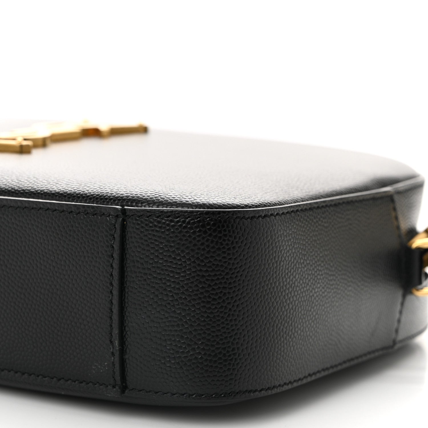 Saint Laurent Grain De Poudre Medium Classic Monogram Camera Bag Black 10 of 10