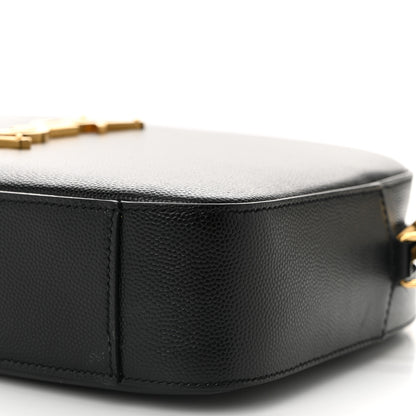 Saint Laurent Grain De Poudre Medium Classic Monogram Camera Bag Black 10 of 10