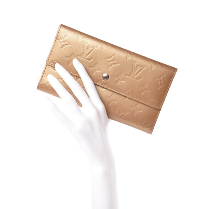 Louis Vuitton Mat Porte Tresor International Wallet Ambre 2 of 9