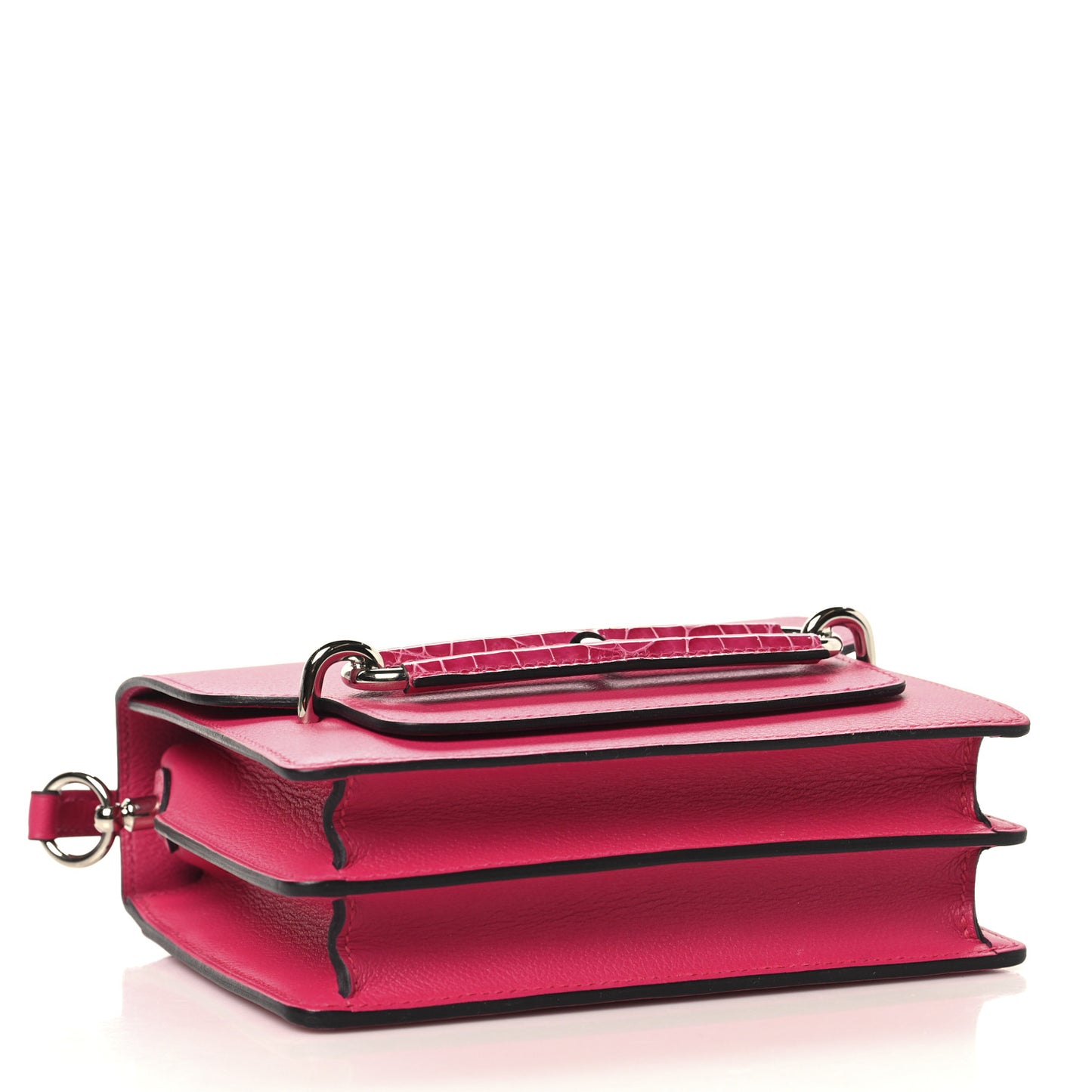 Evercolor Matte Alligator Mini Touch Sac Roulis Rose Mexico