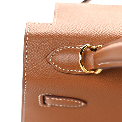 Hermes Epsom Kelly Sellier 25 Gold 12 of 38