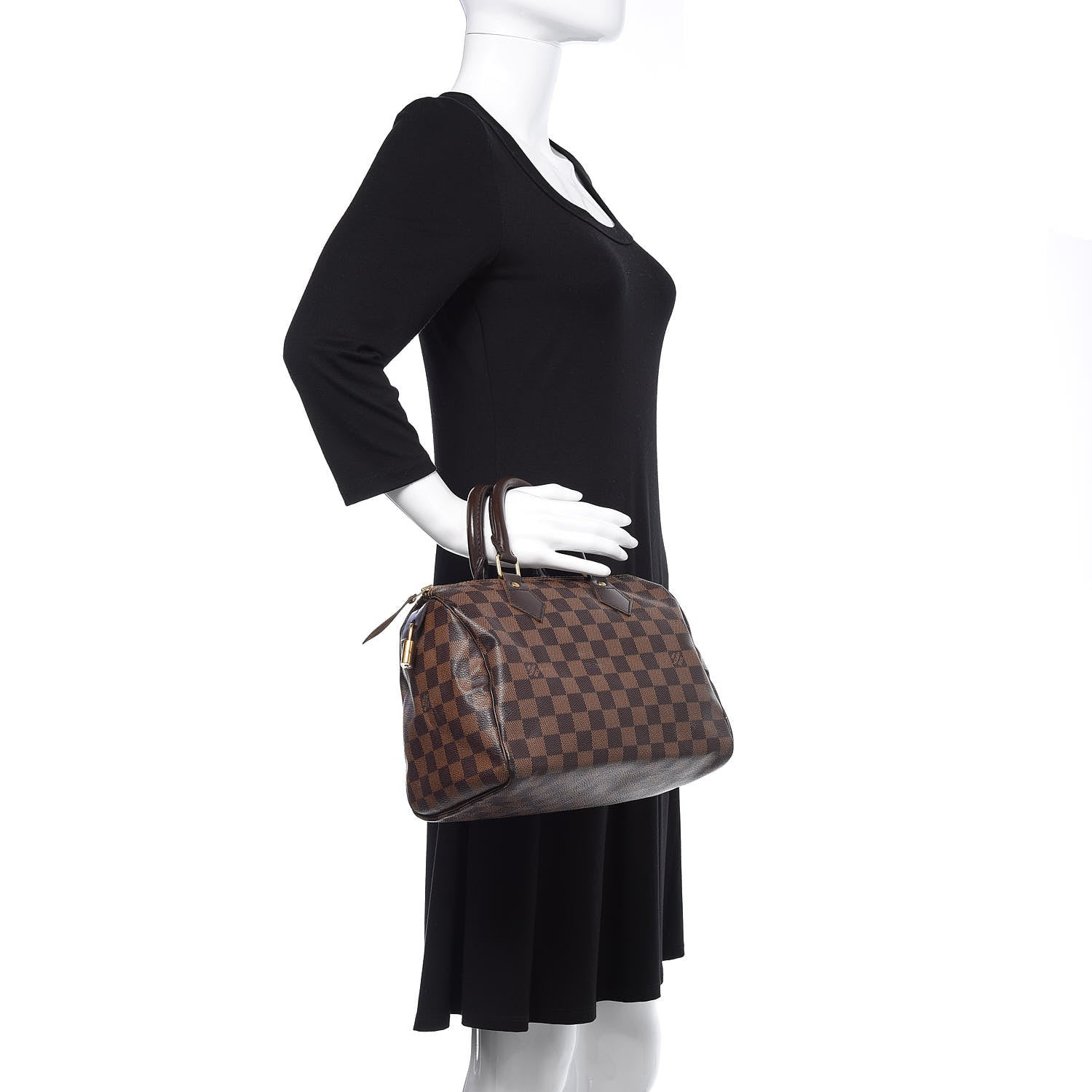 Louis Vuitton Damier Ebene Speedy 25 2 of 18