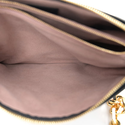 Louis Vuitton Lambskin Embossed Monogram Coussin PM Black 8 of 11