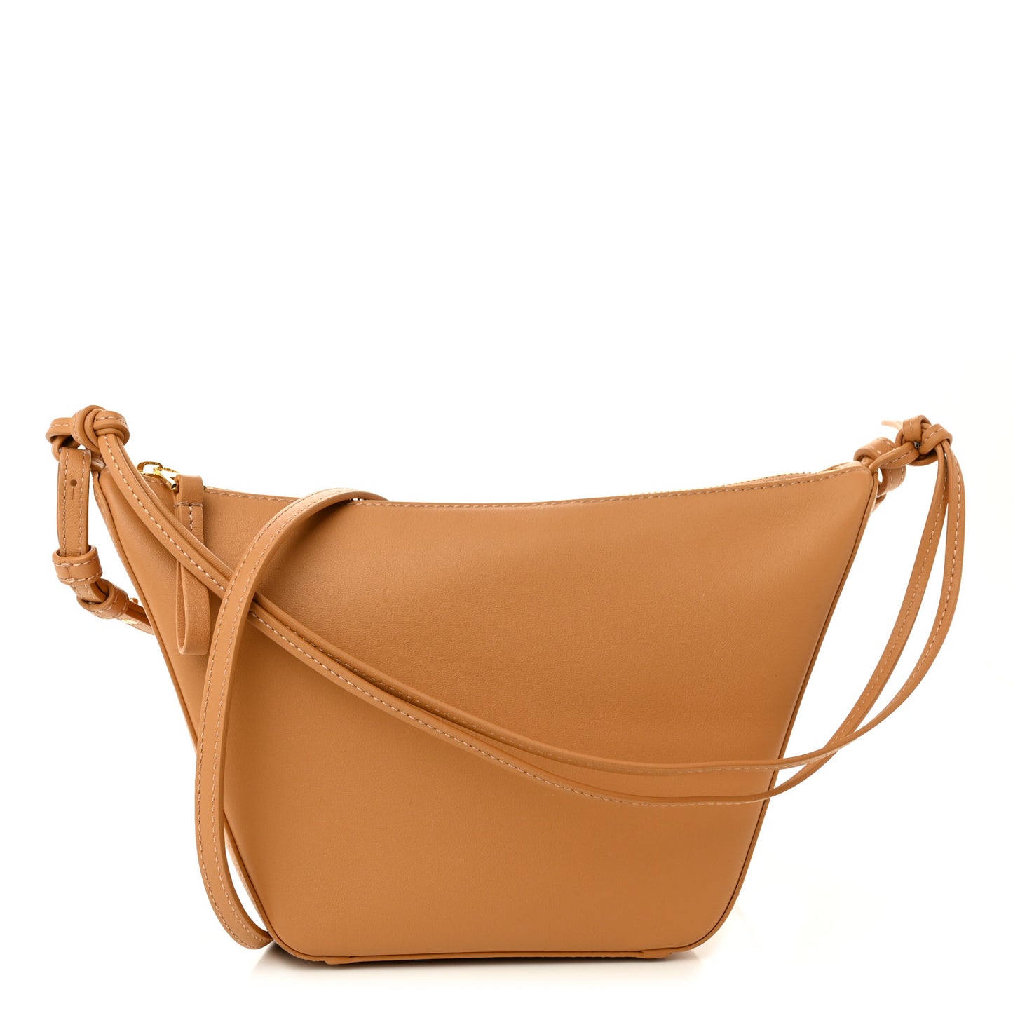Calfskin Mini Hammock Hobo Warm Desert