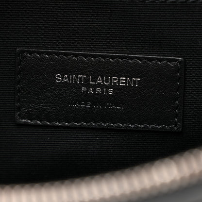 Saint Laurent Lambskin Monogram Belt Bag  Black 6 of 10