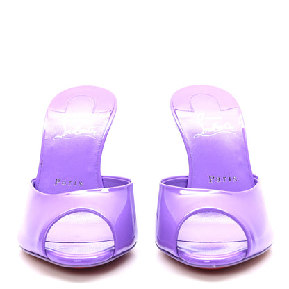 Christian Louboutin Patent Me Dolly Zeppa 85 Sandals 36 Frou Frou 2 of 8