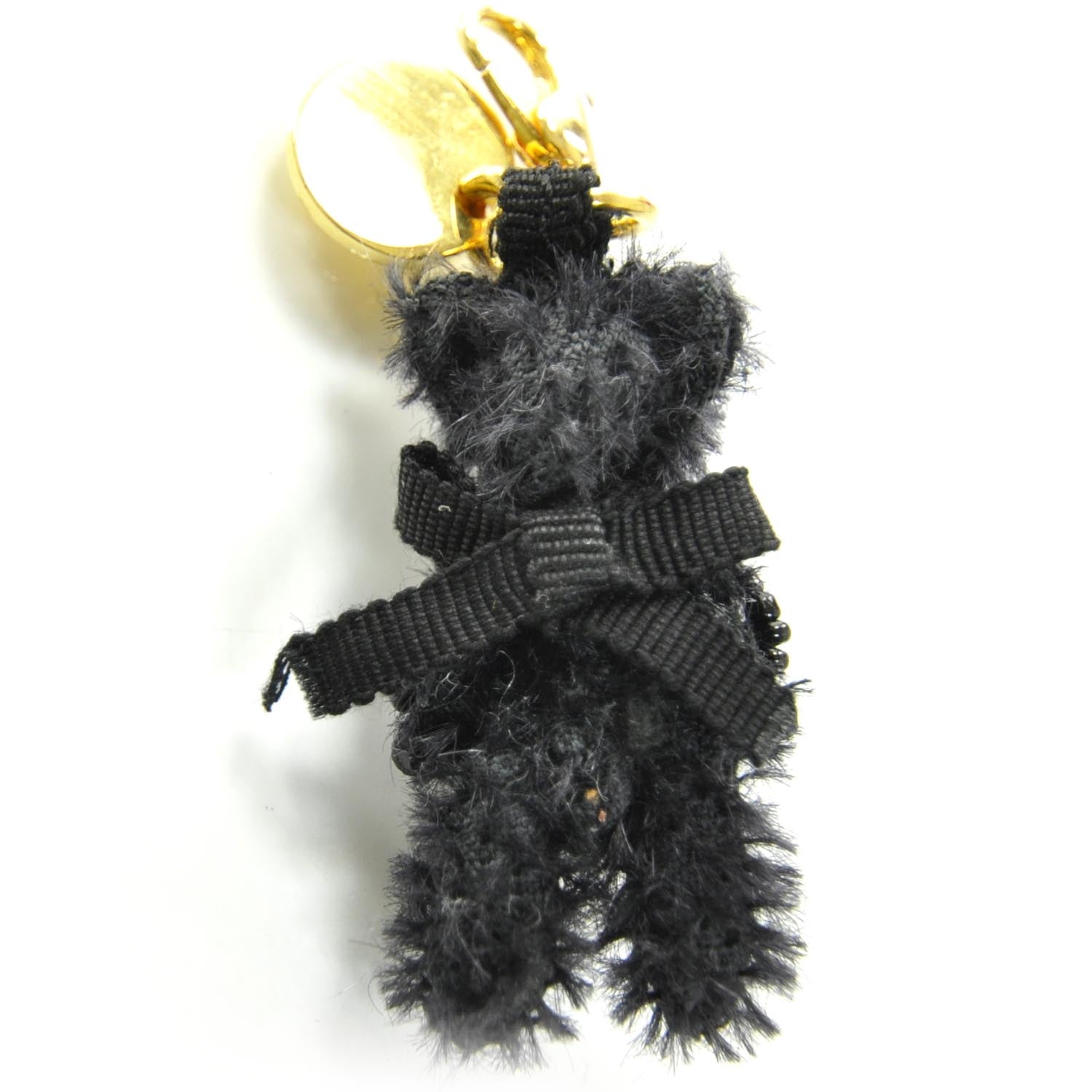 Prada Teddy Bear Keychain Black 3 of 4