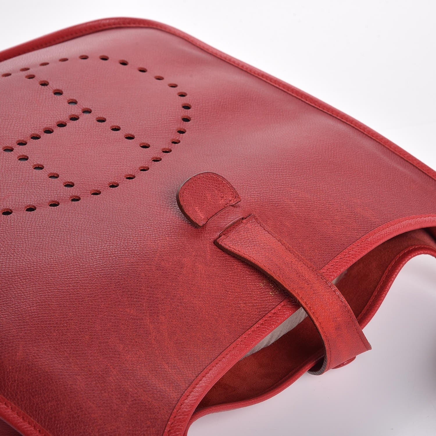 Hermes Courchevel Evelyne GM Rouge Vif 13 of 13
