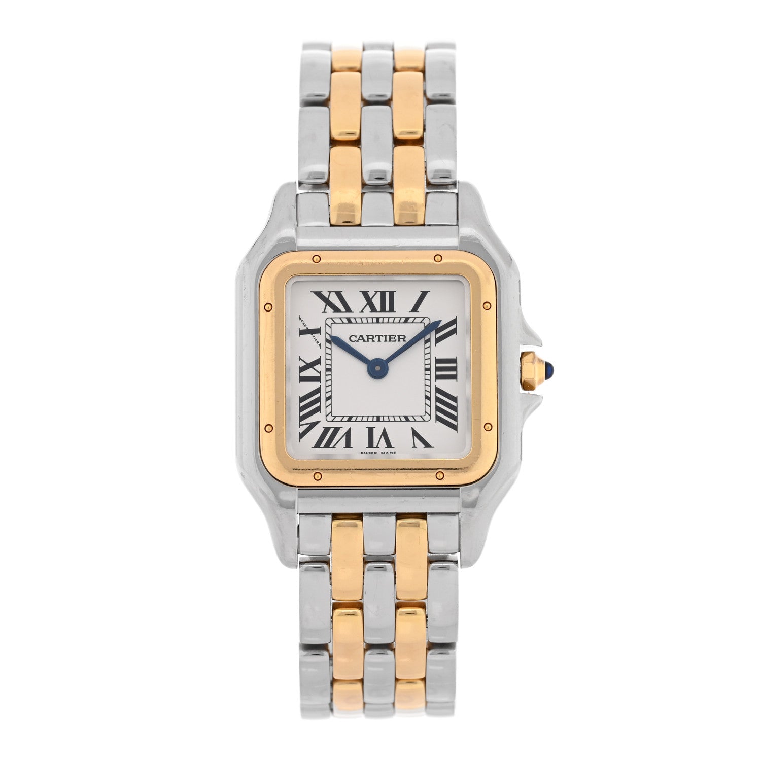 Cartier Stainless Steel 18K Yellow Gold 27mm Panthere Quartz Watch 1 of 5