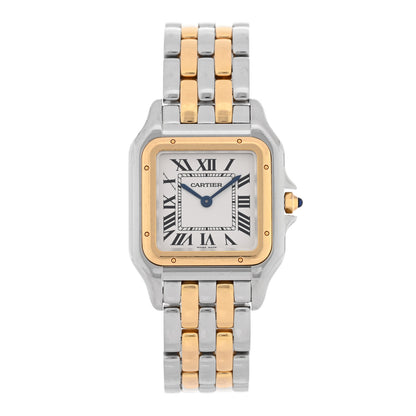 Cartier Stainless Steel 18K Yellow Gold 27mm Panthere Quartz Watch 1 of 5