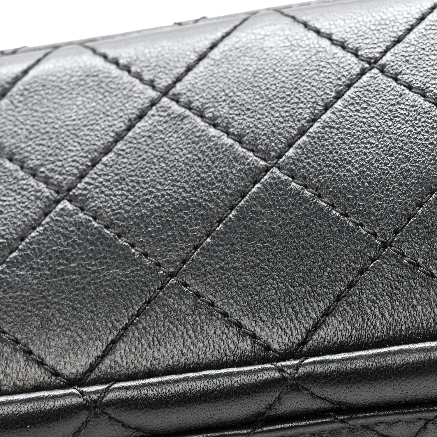 Chanel Lambskin Quilted Mini Rectangular Pearl Crush Flap Black 11 of 14