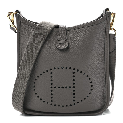 Hermes Taurillon Clemence Evelyne TPM Etain 1 of 9