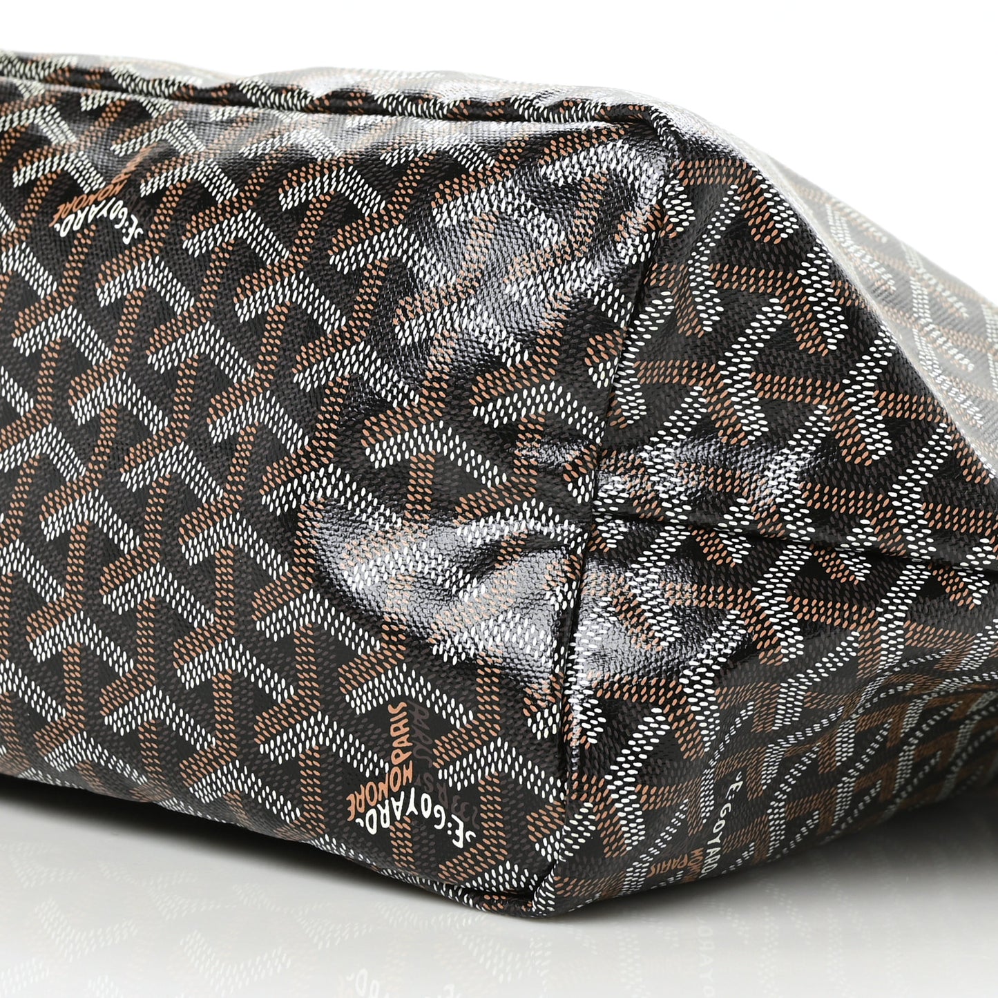 Goyardine Saint Louis PM Black Gold
