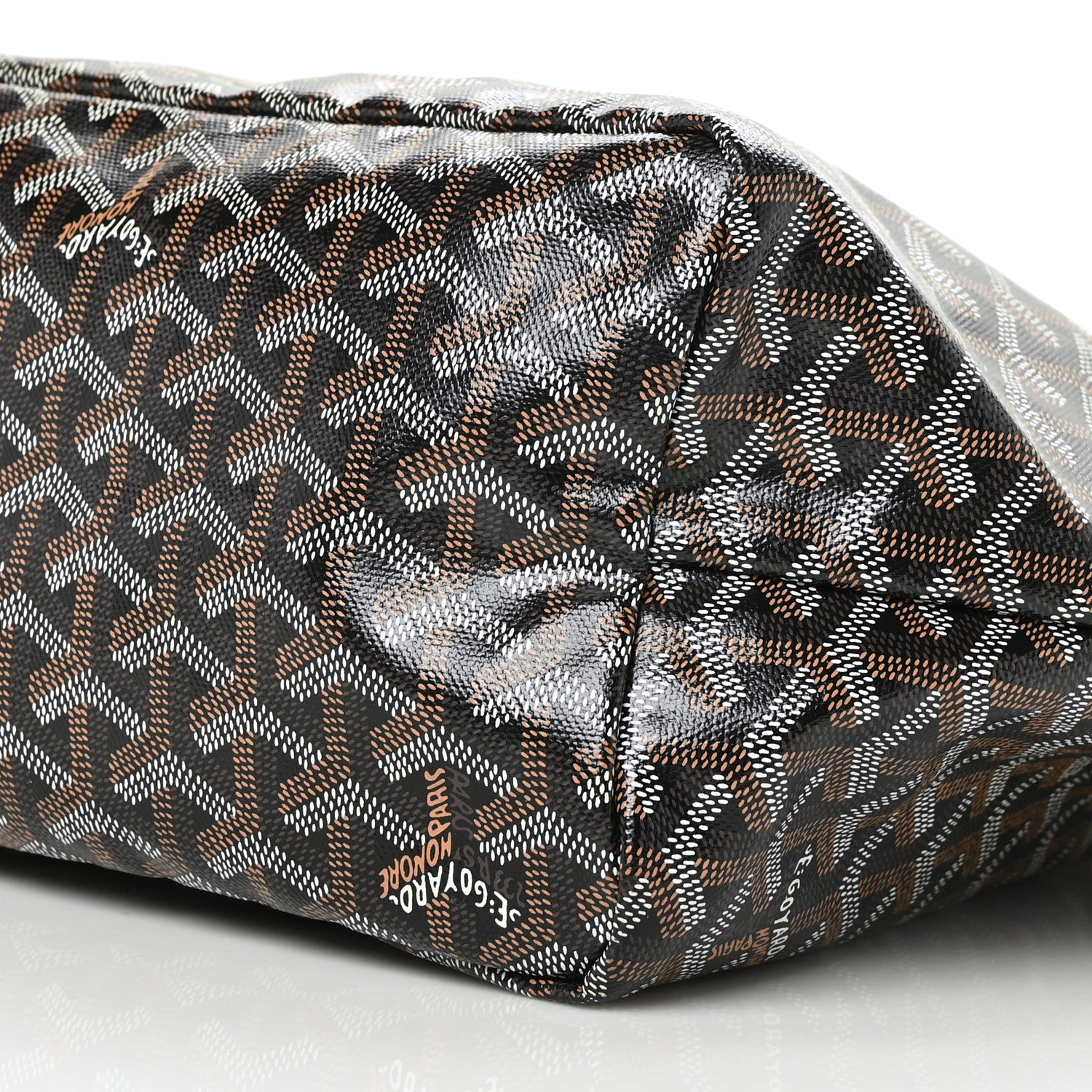Goyard Goyardine Saint Louis PM Black Gold 10 of 11