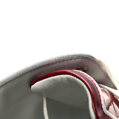 Christian Louboutin Patent Mens Louis Orlato Flat Sneakers 44 Red 9 of 9