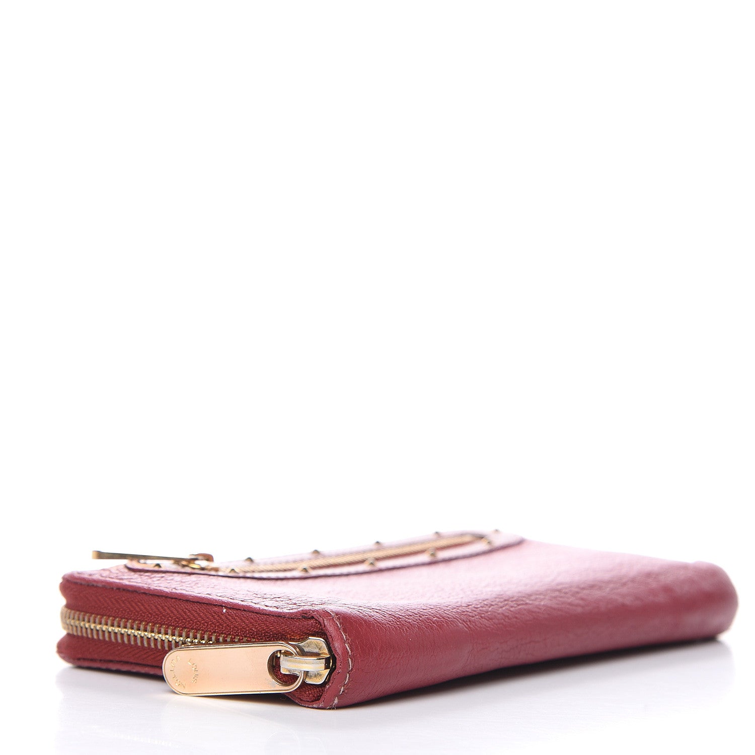 Louis Vuitton Suhali Zippy Wallet Geranium Red 5 of 11