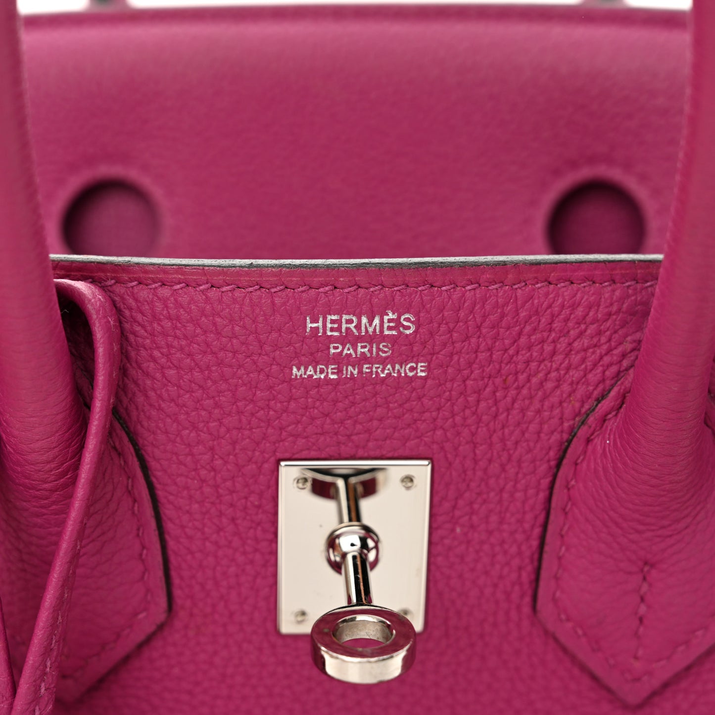 Togo Birkin 25 Rose Pourpre