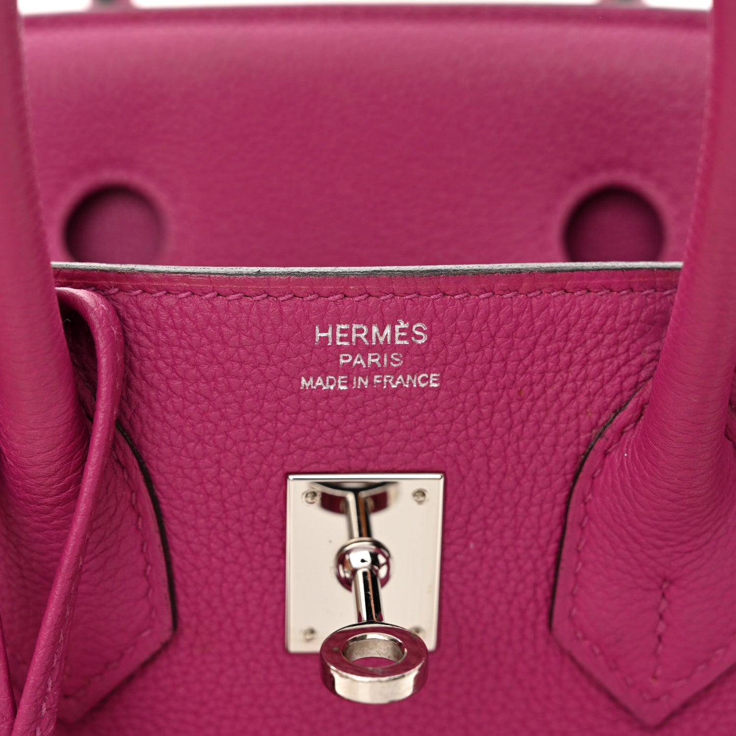 Hermes Togo Birkin 25 Rose Pourpre 6 of 11