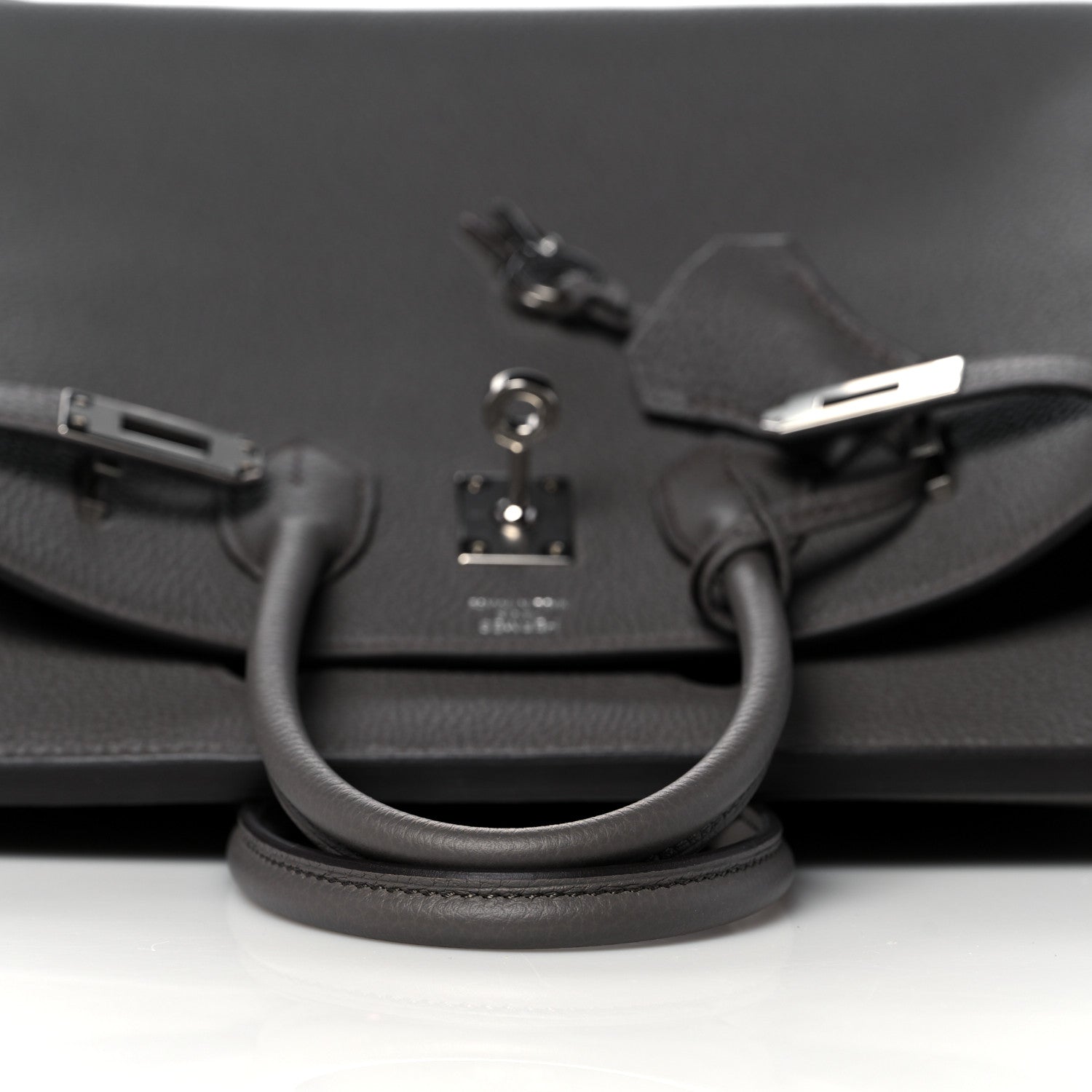 Hermes Togo Birkin 25 Etain 15 of 35