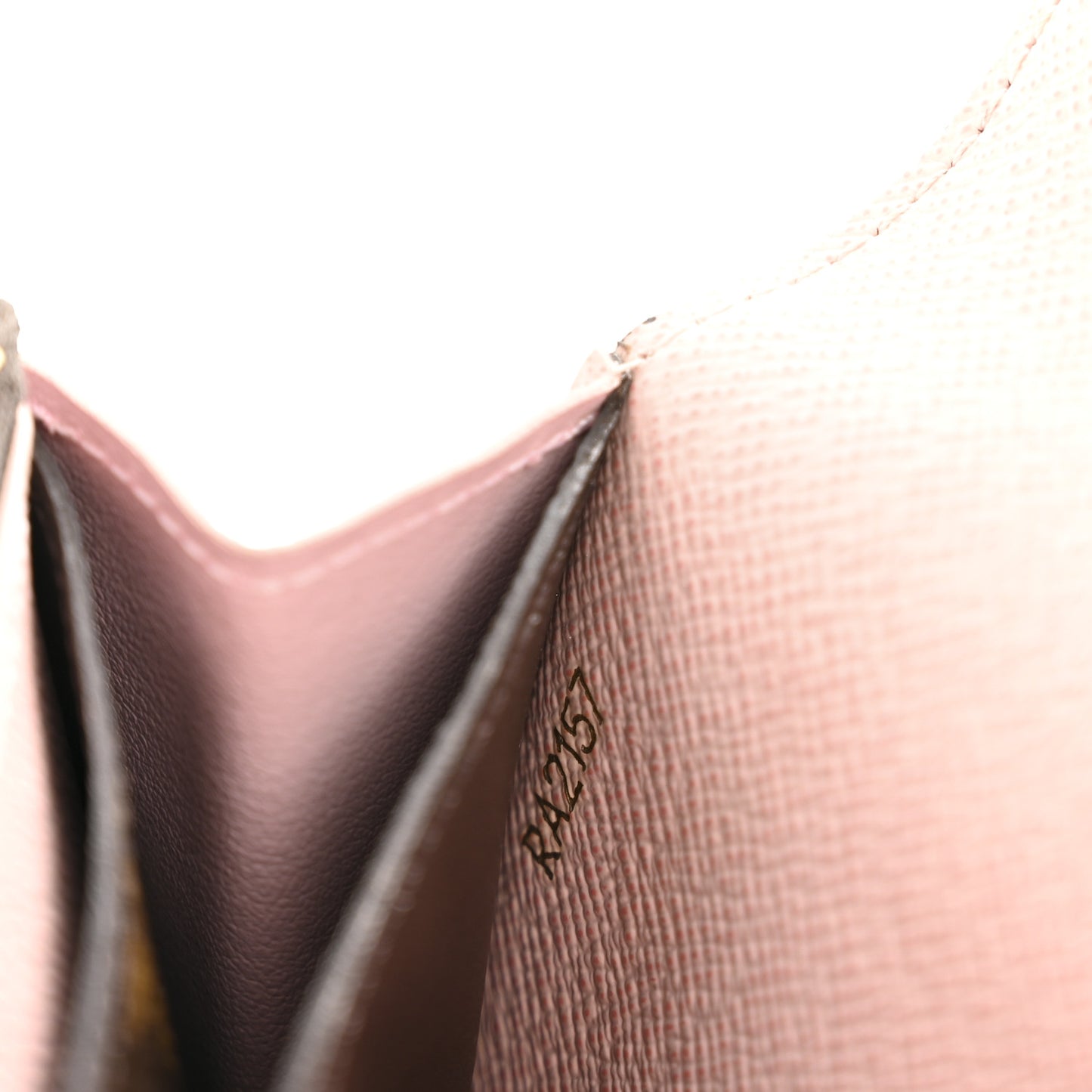 Monogram Emilie Wallet Rose Ballerine