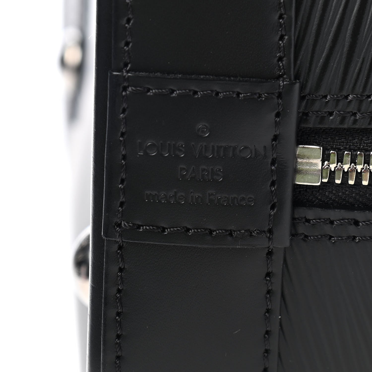 Louis Vuitton Epi Alma PM Black 6 of 10