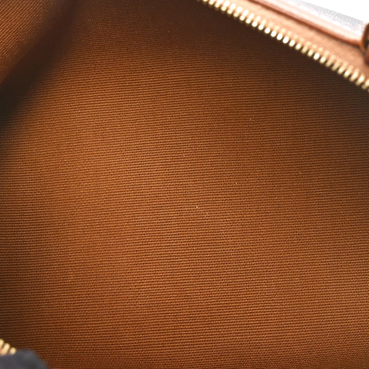 Celine Triomphe Canvas Lambskin Clutch On Chain Tan 5 of 12