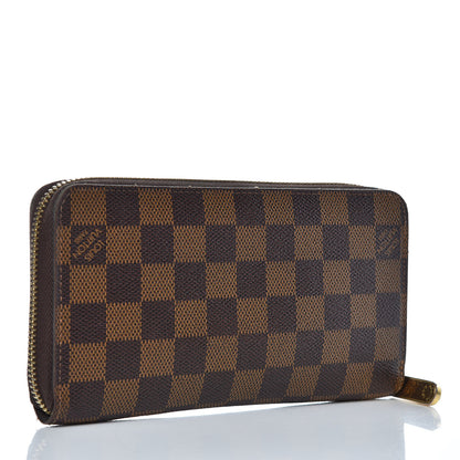 Louis Vuitton Damier Ebene Zippy Wallet 3 of 12