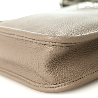 Prada Vitello Daino Soft Mini Hobo Messenger Bag Argilla 9 of 9