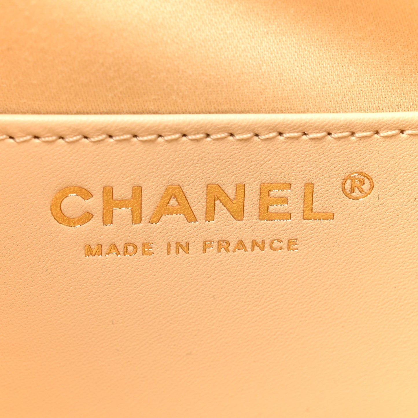 Caviar Quilted Small Chanel 25 Handbag Light Beige