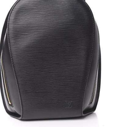 Louis Vuitton Epi Mabillon Backpack Black 11 of 11