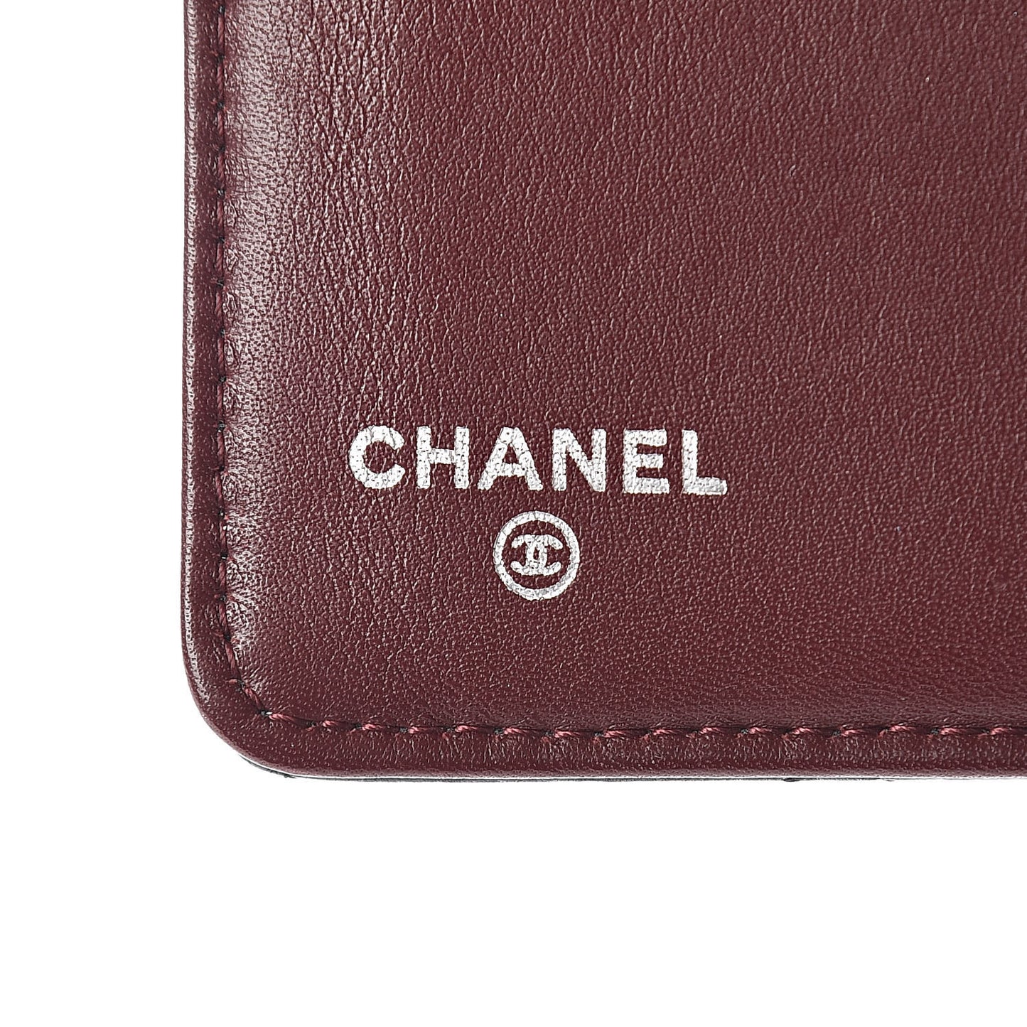 Caviar Quilted Flap Card Holder Black