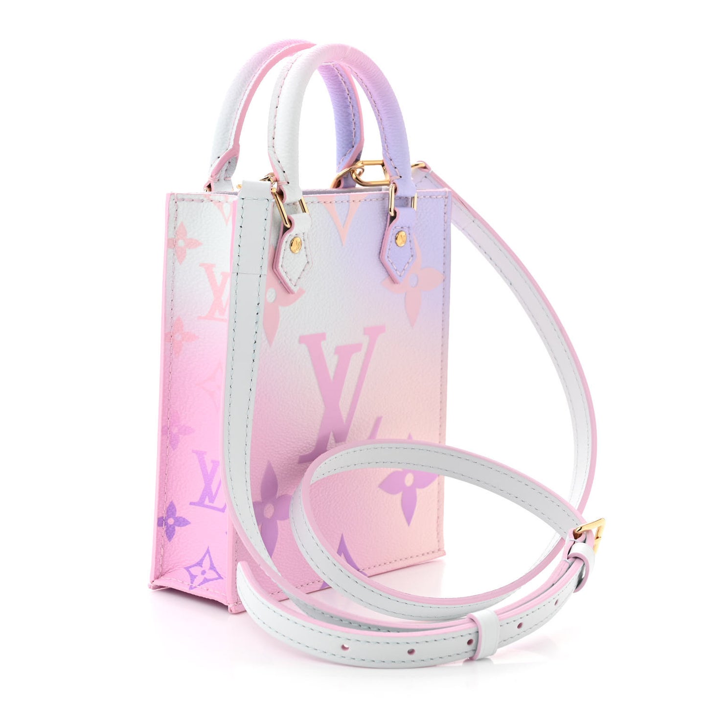 Monogram Giant Spring In The City Petit Sac Plat Sunrise Pastel