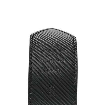 Louis Vuitton Monogram Epi 35mm LV Circle Reversible Belt 85 34 Black 4 of 5
