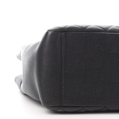 Chanel Caviar Quilted Grand Shopping Tote GST Black 8 of 10