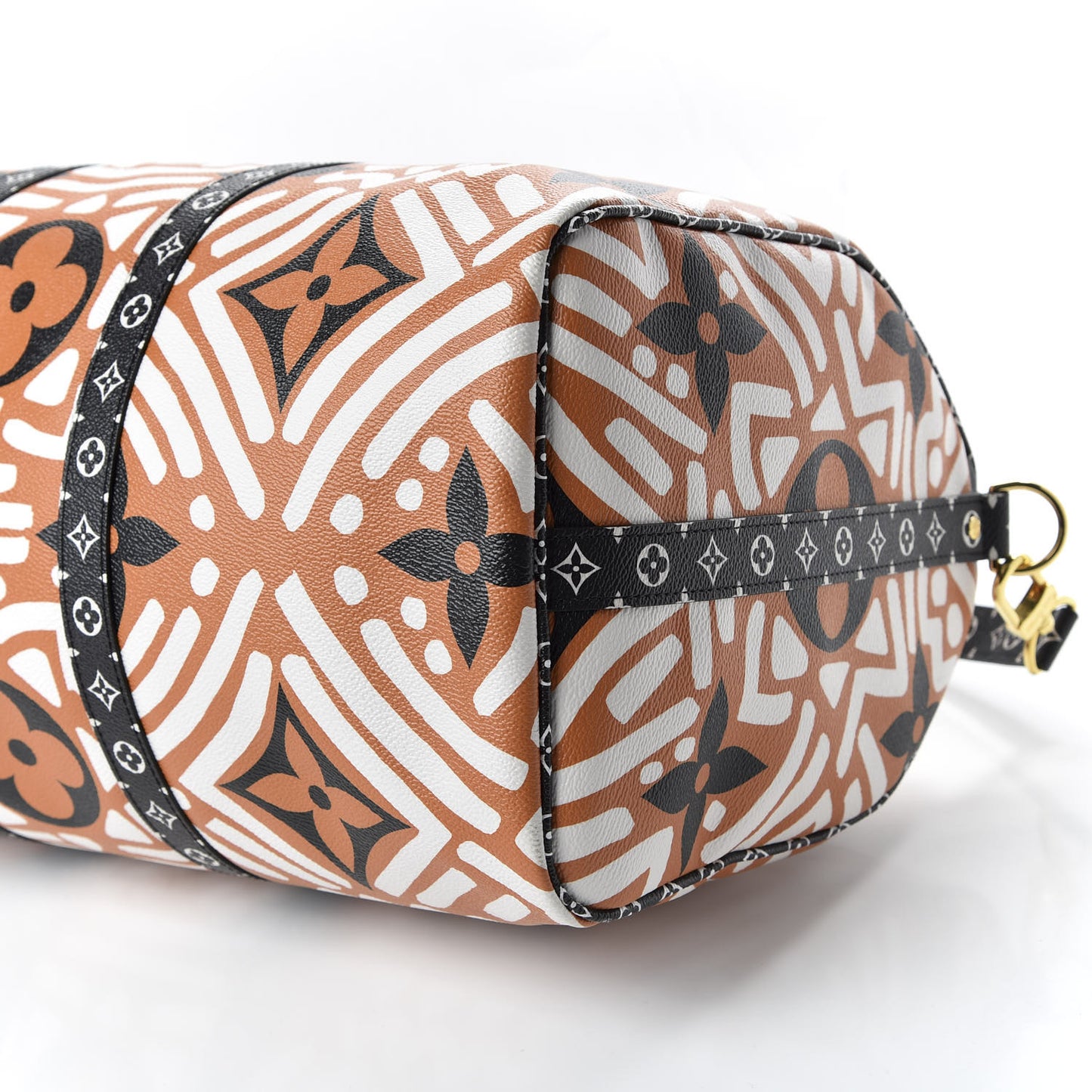 Monogram Giant Crafty Keepall Bandouliere 45 Creme Caramel Black
