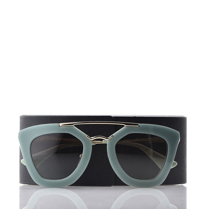 Prada Acetate Cinema Sunglasses SPR 09Q Green 7 of 7