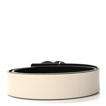 Chanel Calfskin CC Reversible Belt 75 30 Black White 2 of 6